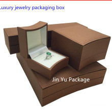 OEM Leather Jewelry Packaging Box with Custom Design